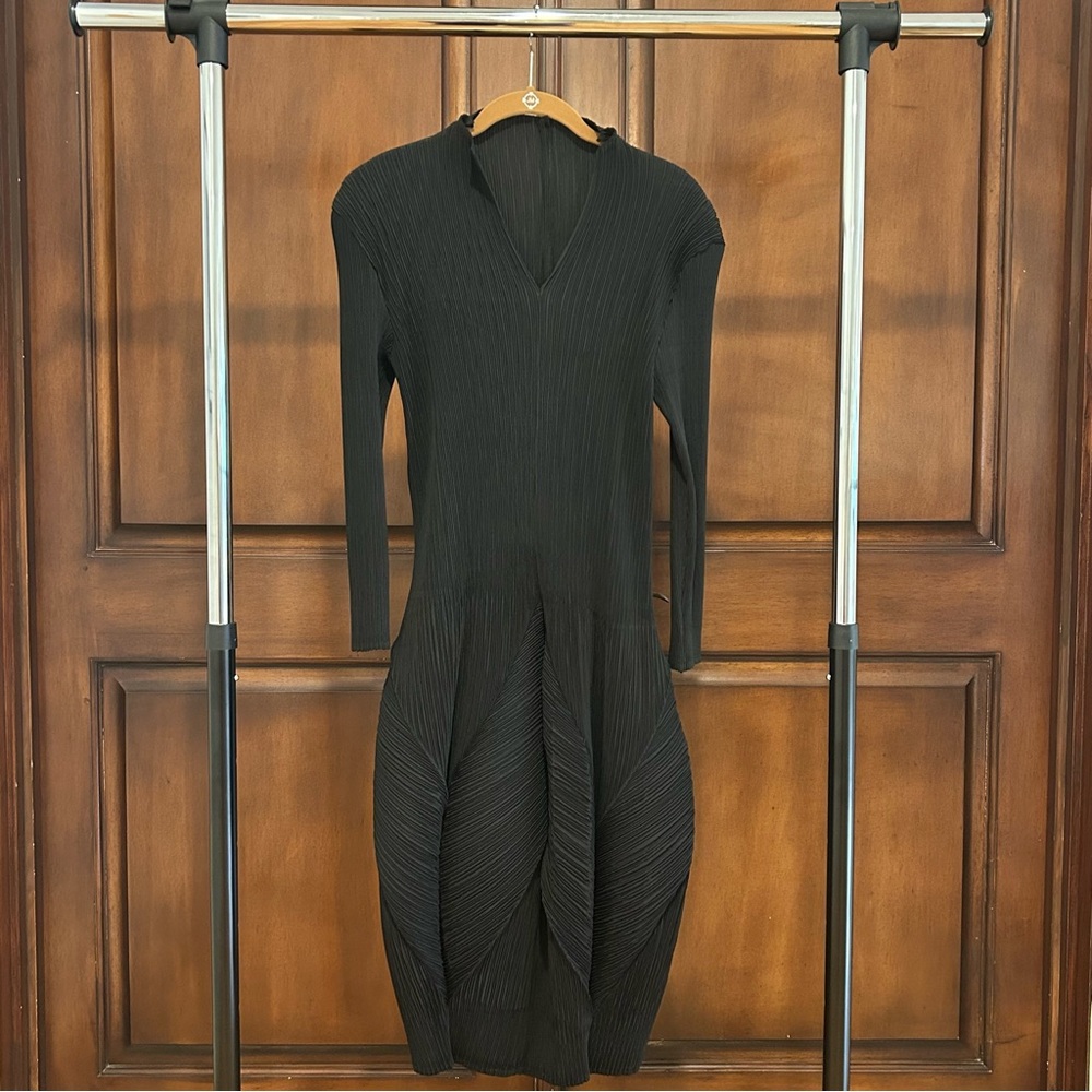 Original Japanese black origami dress